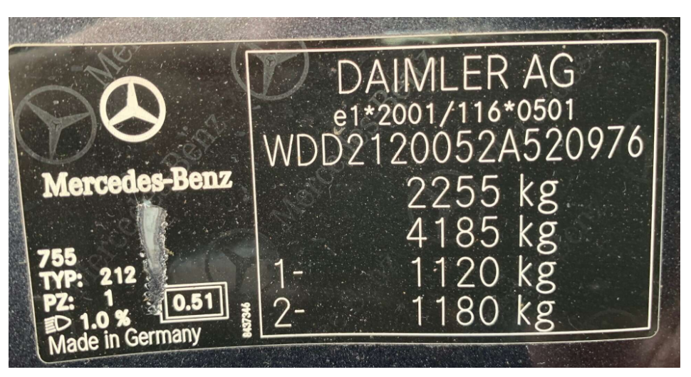 Chassis Number
